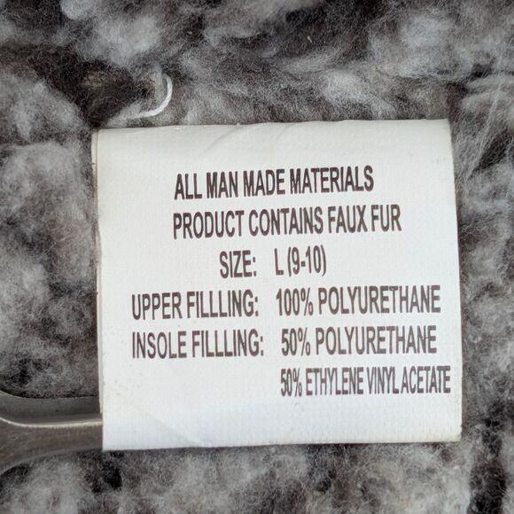 Muk Luks Adjustable Slide Slippers - Size Large (9-10) - Picture 10 of 11